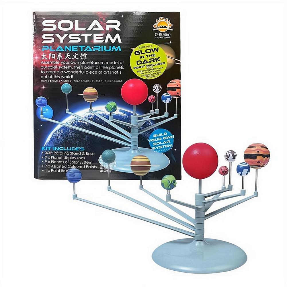 Science Project Diy - Набор для самостоятельной сборки: развивающая игрушка-планетарий
