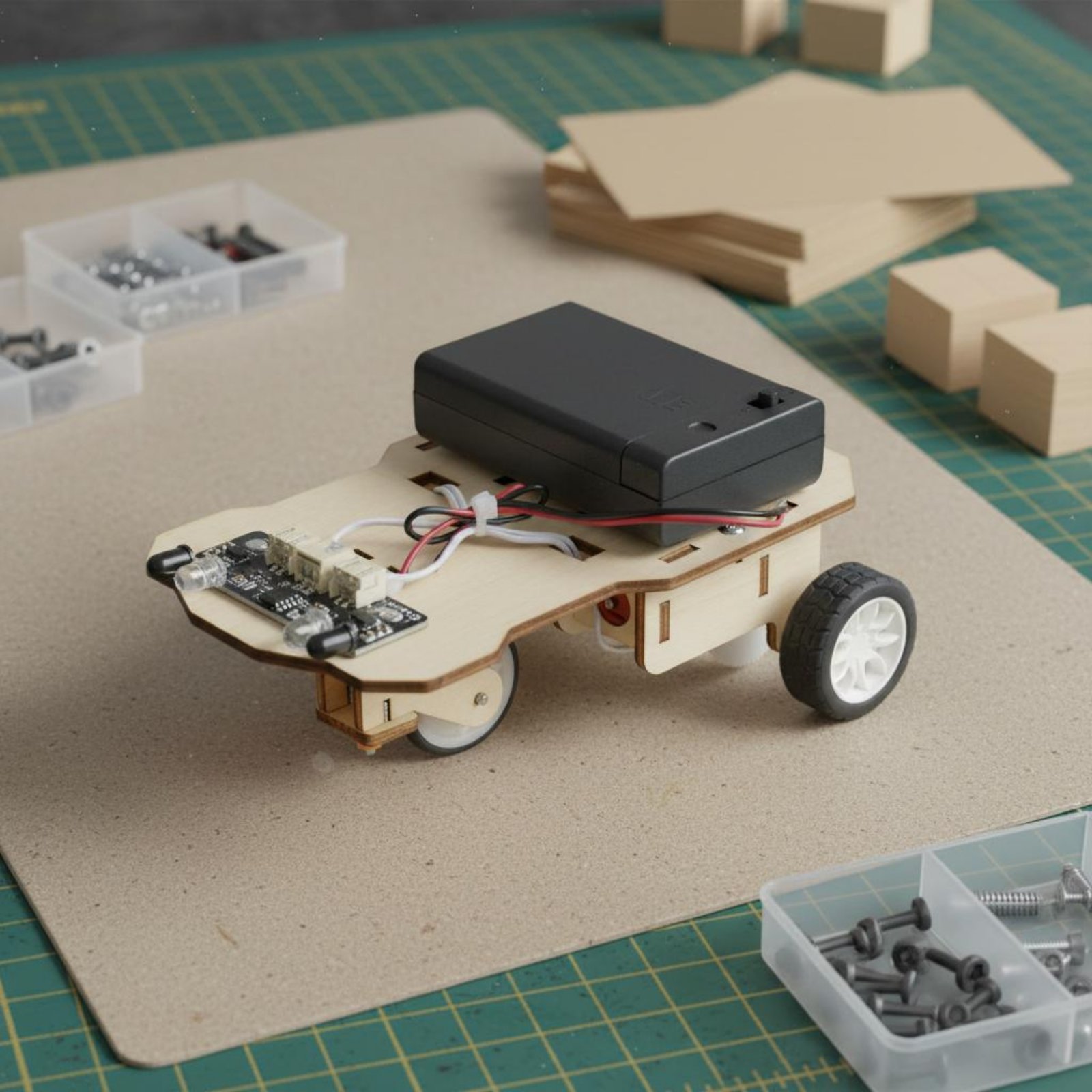 Деревянный интеллектуальный на – обзор и цена Science Robotics